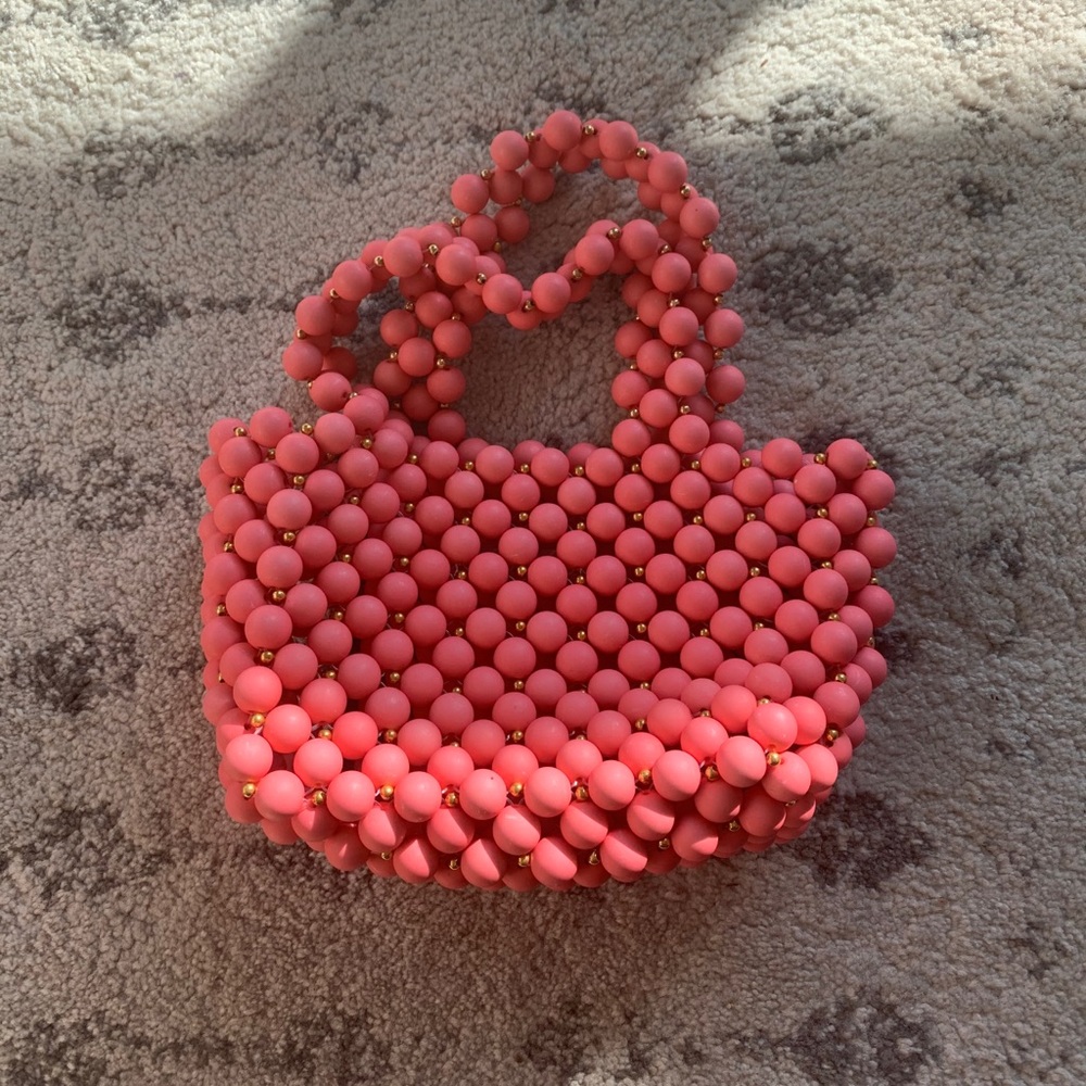 Revolve lovers + friends pink bag
